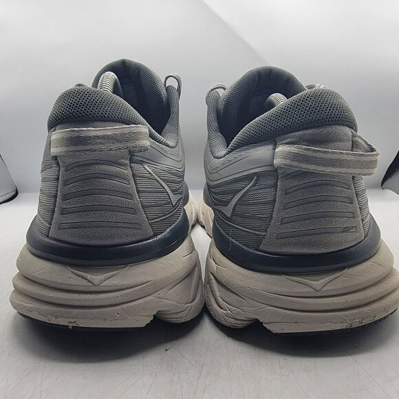 Hoka One One Bondi 7 Mens 12.5 Gray Wild Dove Athletic Running Shoes Casual - Picture 6 of 12